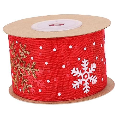 SHERCHPRY Weihnachtsgeschenkband Snowflake Design Hochwertiges für Kreative Dekorationen und für Weihnachtsfeiern und DIY Projekte SHERCHPRY Weihnachtsgeschenkband Snowflake Design Hochwertiges für Kreative Dekorationen und für Weihnachtsfeiern und DIY Projekte von SHERCHPRY