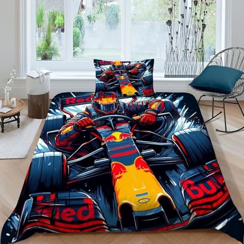 Kart Motorsport Bettwäsche Set 3 Teilig 3D Effekt Extremsport Coole Sportwagen Coole Rennwagen Druck Weich Microfaser KinderBettwäsche Set Mit Kopfkissenbezug Für Kinder Teens Erwachsene Single(13 Kart Motorsport Bettwäsche Set 3 Teilig 3D Effekt Extremsport Coole Sportwagen Coole Rennwagen Druck Weich Microfaser KinderBettwäsche Set Mit Kopfkissenbezug Für Kinder Teens Erwachsene Single(13 von SHEVOVER