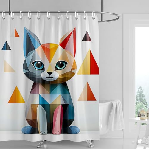 Duschvorhang 180x180 cm Pfau Blaue Blätter Shower Curtains Waschbar Polyester Stoff Duschvorhang Wasserdicht Dekoration Shower Curtain mit 12 Haken Duschvorhänge Badewanne von SHFDJTL