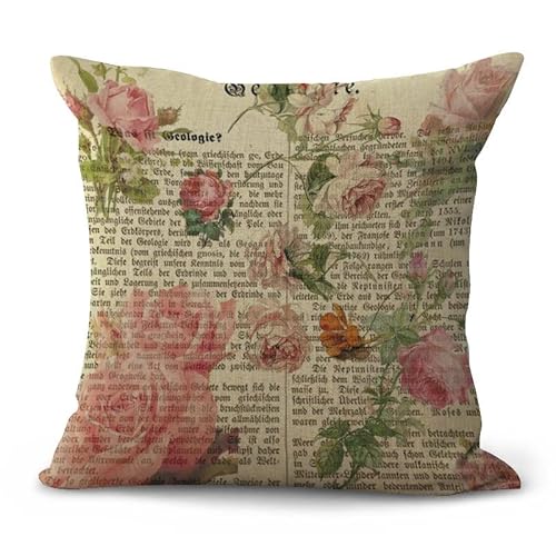 Kissenbezug 40x40 Rosa Rose Kissenbezüge Leinen Deko Kissen für Sofa Schlafzimmer Gartenbett Outdoor Kissen Waschbar Kissenhüllen Atmungsaktiv Kissenbezug Kissenbezug 40x40 Rosa Rose Kissenbezüge Leinen Deko Kissen für Sofa Schlafzimmer Gartenbett Outdoor Kissen Waschbar Kissenhüllen Atmungsaktiv Kissenbezug von SHFDJTL