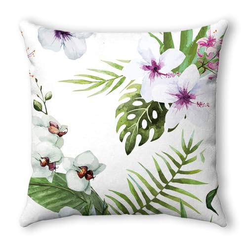 Kissenbezug 45x45 Grüne Lila Blumen Outdoor Kissen Quadratische Leinen Innen für Sofa Schlafzimmer Garten Dekokissen Waschbar Kissenbezug Atmungsaktiv Kissenhülle 45x45 Kissenbezug 45x45 Grüne Lila Blumen Outdoor Kissen Quadratische Leinen Innen für Sofa Schlafzimmer Garten Dekokissen Waschbar Kissenbezug Atmungsaktiv Kissenhülle 45x45 von SHFDJTL