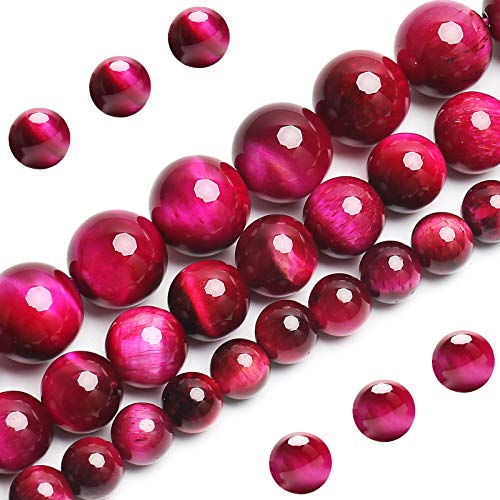 Natürliche Hot Pink Tiger Eye Perlen, Grade AAA Edelstein Runde Lose Perlen 8MM 100PCs Bulk Lot Optionen, Halbedelstein Perlen zur Natürliche Hot Pink Tiger Eye Perlen, Grade AAA Edelstein Runde Lose Perlen 8MM 100PCs Bulk Lot Optionen, Halbedelstein Perlen zur von SHFJASBNUMG