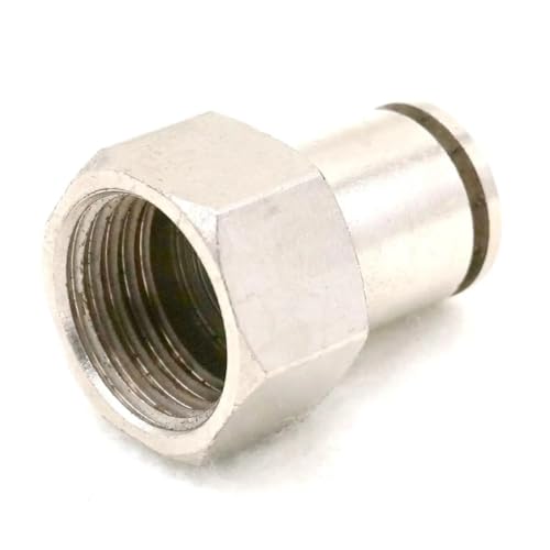 1/2" Female to Fit Tube O/D 12mm Pneumatic Nickel Brass Push In Connector Union Quick Release Air Fitting Plumbing 1/2" Female to Fit Tube O/D 12mm Pneumatic Nickel Brass Push In Connector Union Quick Release Air Fitting Plumbing von SHFTQXSLAT
