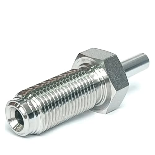 1/4" VCR Male To 1/4" Tube Auto Welding Bulkhead Nipple SUS316L Stainless Pipe Fitting Connector 1/4" VCR Male To 1/4" Tube Auto Welding Bulkhead Nipple SUS316L Stainless Pipe Fitting Connector von SHFTQXSLAT