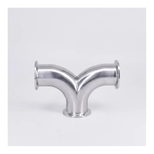 1-1/2" 38mm Pipe OD x 1.5" Tri Clamp Y-Shaped Elbow 3 Way SUS 316L Stainless Fitting 1-1/2" 38mm Pipe OD x 1.5" Tri Clamp Y-Shaped Elbow 3 Way SUS 316L Stainless Fitting von SHFTQXSLAT