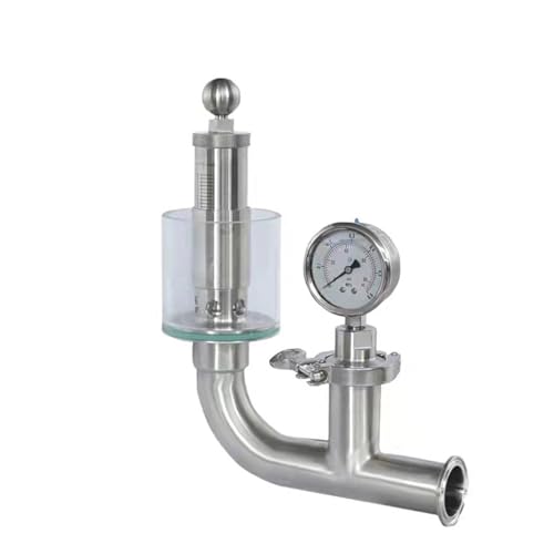 1.5'' Tri Clamp Spunding Valve with Pressure Guage, Pressure Valve Fermenter Air Release Bunging Pressure Device von SHFTQXSLAT