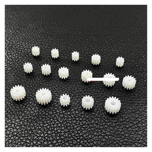 10pcs 0.5M Gear Teeth Car electronic starter Gear Dia Transmission RC Toy Worm Gear 16T-3MM von SHFTQXSLAT