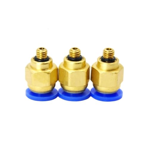 10pcs BSPT PC6-M5, 6mm to M5 Pneumatic Connectors Male Straight One-Touch Fittings von SHFTQXSLAT