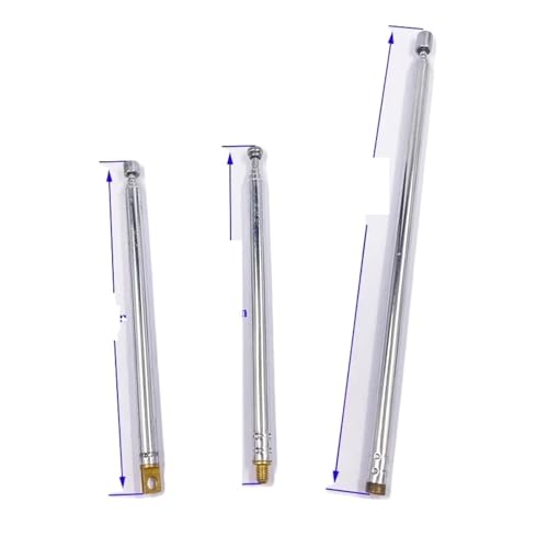 1PC 82mm/83mm 120mm Radio Telescopic Rod Antenna 4 Sections Dielectric Remote Control Antenna C 1PC 82mm/83mm 120mm Radio Telescopic Rod Antenna 4 Sections Dielectric Remote Control Antenna C von SHFTQXSLAT