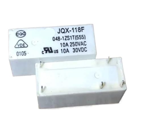 1pc JQX-118F 048-1ZS1T(555） (118FC-10A) Relay 5pins von SHFTQXSLAT