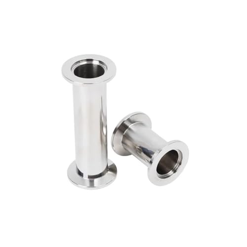 1pc KF16 Vacuum Straight Pipe 304 Stainless Steel Flange Quick Match Fixture Straight Pipe Fittings 60MM Length von SHFTQXSLAT