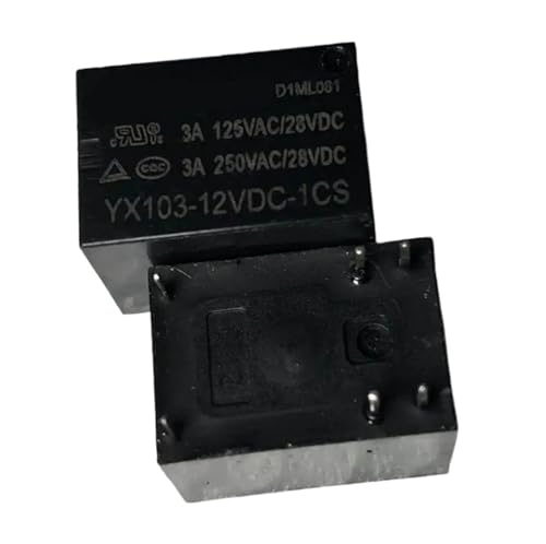 1pc YX103-12VDC-1CS Relay 6 pins von SHFTQXSLAT