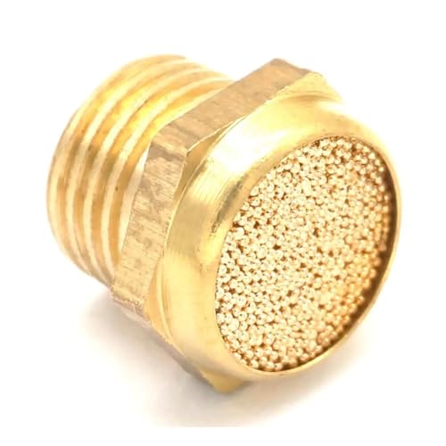 3/4" Male Brass Flat Cylinder Pneumatic Air Breather Silencer Vent Muffler Connector Fitting For Denoiser 3/4" Male Brass Flat Cylinder Pneumatic Air Breather Silencer Vent Muffler Connector Fitting For Denoiser von SHFTQXSLAT