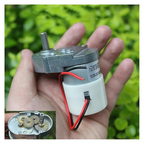 7-Type Full Metal Gearbox Gear Reduction electronic starter DC 5V 6V 9V 12V 65RPM Slow Speed Power Large Torque von SHFTQXSLAT
