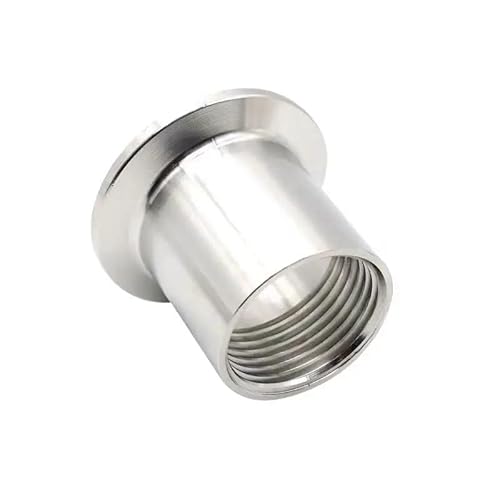 Ferrule 77.5mm 1" BSP Stainless Steel SS304 Female Threaded Ferrule Pipe Fittings Tri-Clamp Adapters von SHFTQXSLAT