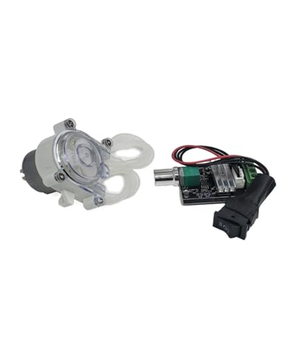 Peristaltic Pump DC 6V-12V Small 500 Geared electronic starter Adjust Dosing Liquid Water Pump Reverse PERISTALTIC PUMP(Pump with Controller) von SHFTQXSLAT
