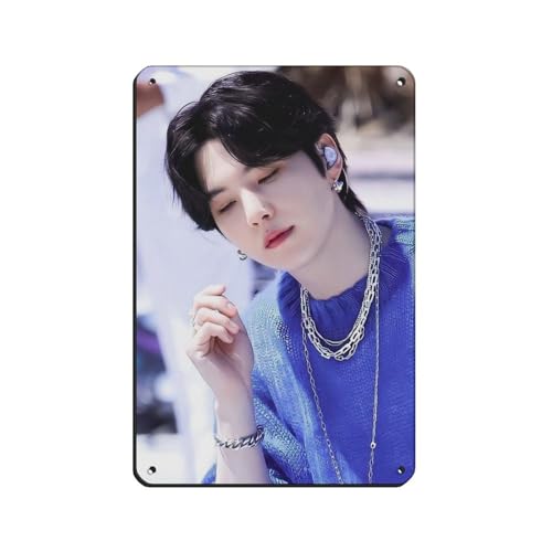SHGJE K-POP BTS Suga Retro-Poster, Metall-Blechschild, schicke Kunst, Retro, Eisenmalerei, Bar, Menschen, Höhle, Café, Familie, Garage, Poster, Wanddekoration, 20 x 30 cm SHGJE K-POP BTS Suga Retro-Poster, Metall-Blechschild, schicke Kunst, Retro, Eisenmalerei, Bar, Menschen, Höhle, Café, Familie, Garage, Poster, Wanddekoration, 20 x 30 cm von SHGJE
