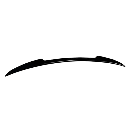 SHGJGH Heckspoiler Für Q8 S18 2019 2020 2021 2022 2023 2024 2025 Auto Mittelflügel Spoiler Heckspoiler Lippe Center Splitter Auto Spoiler(Glänzend schwarz) von SHGJGH