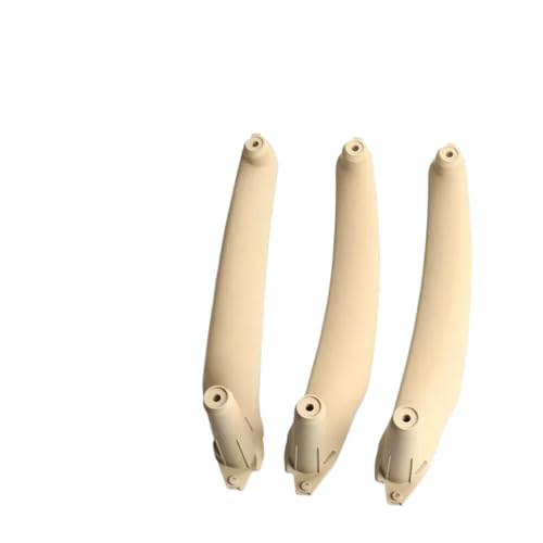 SHGJGH Türinnengriff Armlehne Auto vorne Fahrersitz LHD RHD Innentürgriff Innenverkleidung Pull Trim Cover Für E70 E71 X5 X6 Türgriff Innentür(Beige 3Pcs LHD) von SHGJGH