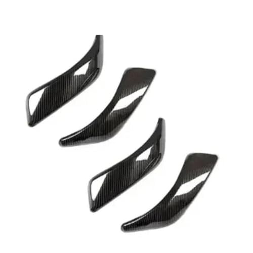 SHGJGH Türinnengriff Autotür links rechts Panelabdeckung für 1 2er F20 F21 F22 F23 2012-2016 Carbonfaser-Türgriffverkleidung Türgriff Innentür(Pcs Full 4 Pcs) von SHGJGH