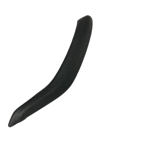 SHGJGH Türinnengriff F15 F16 Schwarzer Innenraum Passagier Leder Pull Äußere Abdeckung Trim Ersatz Für X5 X6 2014 2015 2016 2017 2018 Türgriff Innentür(Left Black) von SHGJGH