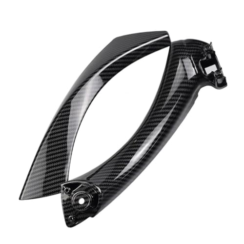 SHGJGH Türinnengriff Für E90 E91 Für 3-Serie Auto Innen Tür Griff Limousine Pull Trim Abdeckung 51417230850 51419150335 51419150340 Türgriff Innentür(Carbon Fiber-Left) von SHGJGH