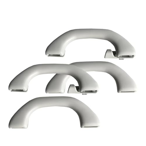SHGJGH Türinnengriff Für VW Für Polo 5 6R 6C Scirocco Für MK3 Für Jetta 6 Für MK6 Für Skoda Für Octavia 3 A7 Innendach Greifen 6R0857607 1K8857607 Türgriff Innentür(1Set-4PCS-Grey) von SHGJGH