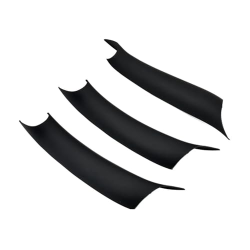 SHGJGH Türinnengriff Für X5 F15 X6 F16 2014-2018 Auto-Innentür-Zuggriff-Schutzabdeckungsverkleidung Schwarze Kohlefaser-Textur Türgriff Innentür(Black RHD 3 Pcs) von SHGJGH