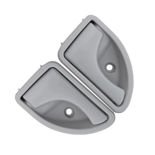 SHGJGH Türinnengriff Innen Links & Rechts 8200383752 8200259377 Für Kangoo 1997-2007 Für Twingo 1993-2007 8200259376 Türgriff Innentür(Grau) von SHGJGH