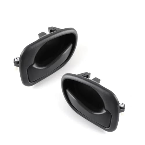 SHGJGH Türinnengriff Linker oder rechter schwarzer Türgriff für Hyundai für Accent 1.5L 1995-1999 für Atos 1997-2005 82610-22001 82620-22001 Türgriff Innentür(Black Pair) von SHGJGH