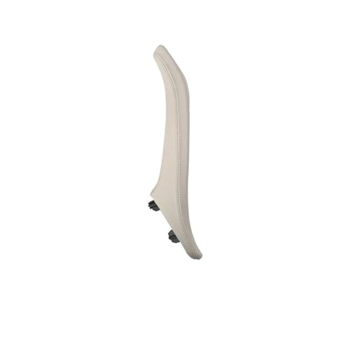 SHGJGH Türinnengriff Links Rechts Innen Passagier Tür Leder Pull Griff Montage für F10 F11 für 5 Serie 51417225852 Türgriff Innentür(Right Oyster) von SHGJGH
