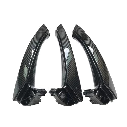 SHGJGH Türinnengriff Verbesserte Innentürgriffabdeckung Ersatz für 3er E90 E91 E92 316 318 320 325 328i 2004–2012 Türgriff Innentür(LHD Carbon Fiber) von SHGJGH
