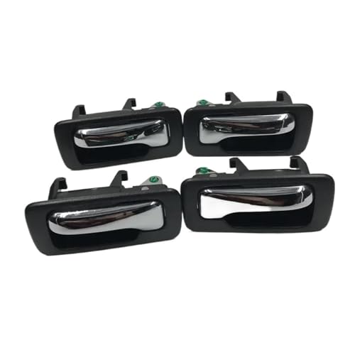 SHGJGH Türinnengriff Vorne Hinten Links Rechts Chrome Innen Türgriff Für Accord 1990 1991 1992 1993 Türgriff Innentür(1 Set 4 PCS) von SHGJGH