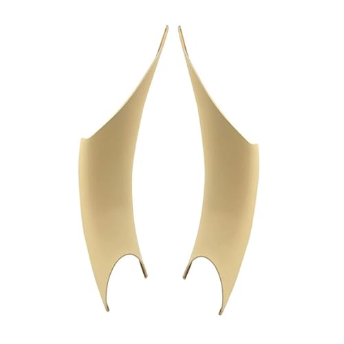 Türinnengriff 2 stücke ABS Retrofit Innen Türgriff Pull Schutzhülle Für 3 4 Serie F30 F35 2012 2013 2014 2015 2016 2017 Türgriff Innentür(Beige Gelb) von SHGJGH