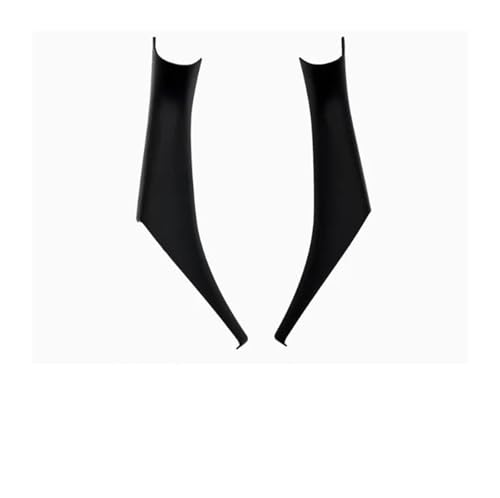 Türinnengriff Auto-Innenverkleidung Pull Trim Innengriffabdeckung Für X3 X4 G01 G02 G08 F97 F98 2018 2019 2020 2021 2022 Türgriff Innentür(Black two piece set) von SHGJGH