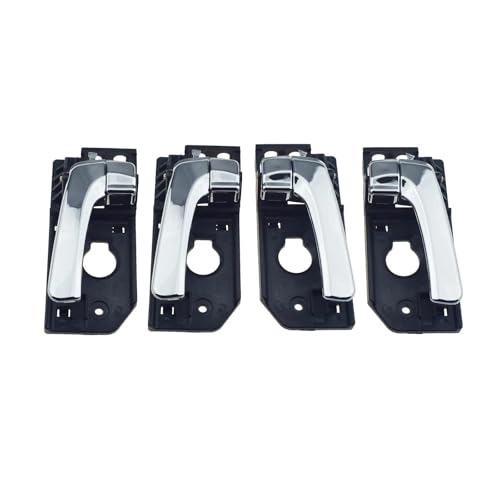 Türinnengriff Chrome Front Interior Türgriff 826104D010 826204D010 für KIA für Carnival 2006-2009 2010-2014 VQ 27 22 Türgriff Innentür(A set) von SHGJGH