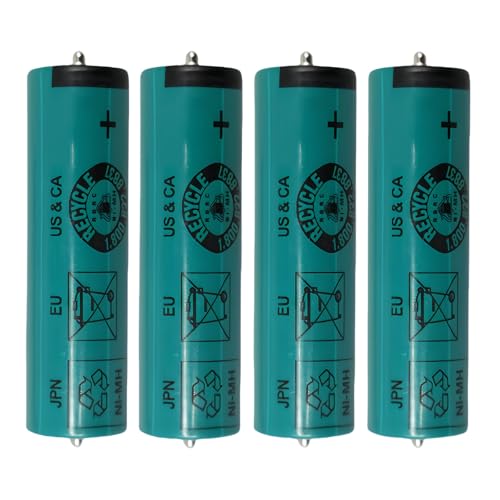 SHGTCOAP Der Original-Rasierer-Akku Kompatibel for Braun 5770 5771 5773 5775 5776 195S-1 199S-1 Rasierer(4pcs) von SHGTCOAP