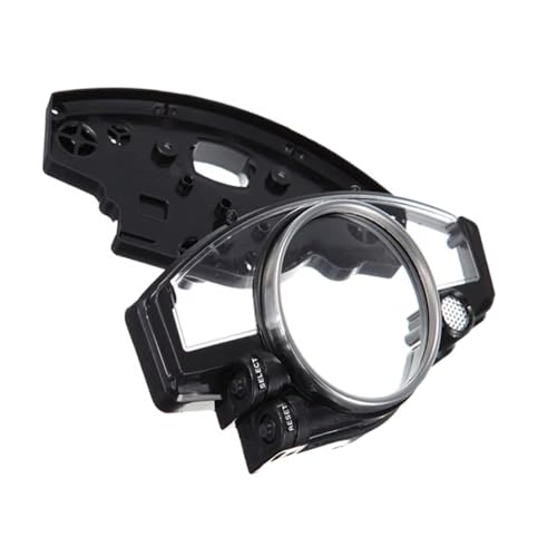 Kompatibel mit for YZFR6 2006 2007 2008 2009 2010 2011 2012 Tachometer Uhr Instrumentenkasten Instrument Kilometerzähler Drehzahlmesser Gehäuseabdeckung Motorrad Armaturenbrett Shell(1 Set) von SHGUOMSC