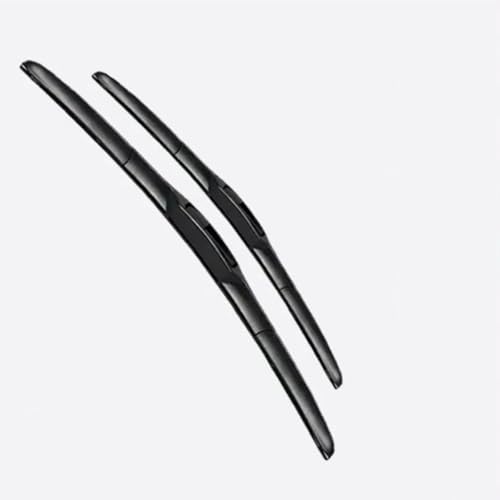 SHGUOMSC Wischerblätter for MINI for Cooper for R50 for R53 2002-2006 Auto Front S Windschutzscheibe Fenster U Haken Arm Abdeckung Nachfüllzubehör 2005 Wischerblätter(LHD) von SHGUOMSC