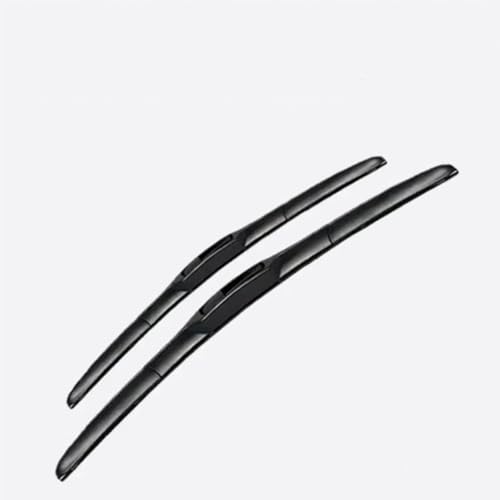 SHGUOMSC Wischerblätter for MINI for Cooper for R50 for R53 2002-2006 Auto Front S Windschutzscheibe Fenster U Haken Arm Abdeckung Nachfüllzubehör 2005 Wischerblätter(RHD) von SHGUOMSC