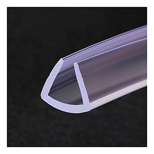 SHHMA U-Profil Gummi Auto Schutzleisten Kann An Metallkanten Verwendet Werden, Transparent, 5 Meter Lang,24mm x 23mm von SHHMA