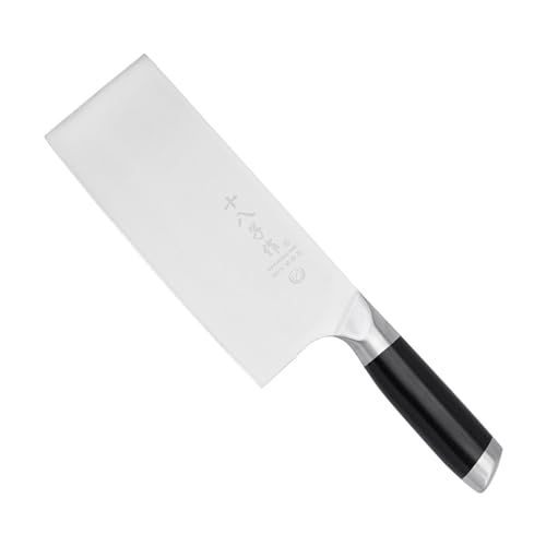 SHI BA ZI ZUO 18cm Chinesisches Kochmesser, Kochmesser dünnes und leichtes Küchenmesser Edelstahl Gemüsemesser Gemüse und hacken kleine Knochen SHI BA ZI ZUO 18cm Chinesisches Kochmesser, Kochmesser dünnes und leichtes Küchenmesser Edelstahl Gemüsemesser Gemüse und hacken kleine Knochen von SHI BA ZI ZUO