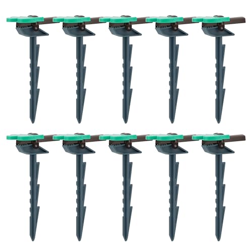 SHIDOW Strandtuch-Clips, Ankerpfähle, Outdoor-Strandtuch-Ankerpfähle, Picknickdeckenhalter, Sandspikes (Kokospalme) von SHIDOW