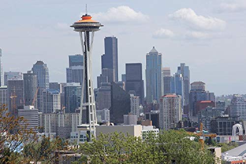 SHILIHOME American Fashion Seattle Malen nach Zahlen DIY einzigartig von SHILIHOME