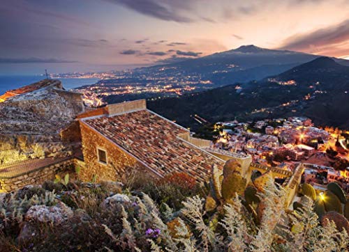 SHILIHOME Taormina Sizilien Italien Ätna Malen nach Zahlen DIY einzigartig SHILIHOME Taormina Sizilien Italien Ätna Malen nach Zahlen DIY einzigartig von SHILIHOME