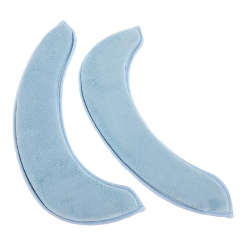 SHINEOFI 1 Paar Selbstklebender Toilettenpad Unterlage Abdeckung Badezimmerzubehör Pads WC-Sitzbezug toilettendeckel aufkleber Toilettensitz blau Sitzkissen WC-Sitzbezüge waschbar von SHINEOFI