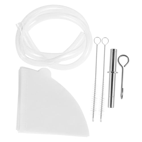 SHINEOFI 1 Satz Ahornbaum Hahnset mit Präziser Spitze und Filter Robustes für Ahornsirup Herstellung für Anfänger und Profis Hochwertigem Filter für Sauberen Sirup von SHINEOFI