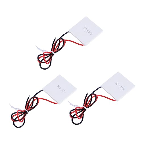 SHINEOFI 1 Satz Halbleiter Thermoelektrische Kühlplatte Teiliges Peltier Kühlmodul Für Klimaanlage Und Elektronische Kühlung 3 Stück von SHINEOFI