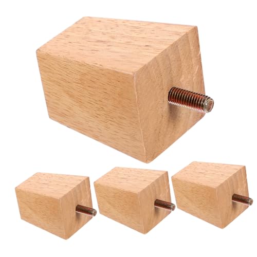 SHINEOFI 1 Satz Massive Holzsofa -Beine Verstellbares Bein Für Möbel Schwarze Möbelbeine Essen Quadratische Möbelbeine Kommode Bankbeine Möbelfüße Kaffee Verstellbare Tischbeine 4 Stück SHINEOFI 1 Satz Massive Holzsofa -Beine Verstellbares Bein Für Möbel Schwarze Möbelbeine Essen Quadratische Möbelbeine Kommode Bankbeine Möbelfüße Kaffee Verstellbare Tischbeine 4 Stück von SHINEOFI