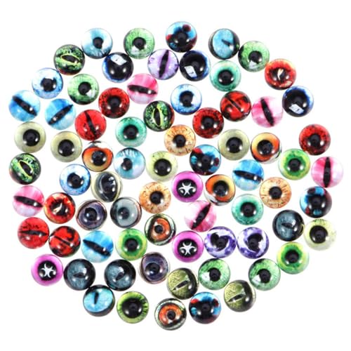 SHINEOFI 1 Satz Pupillenfleck Strasssteine aufnähen Schmelzperlen-Set Uv-perlen Bastelsets Für Tieraugen Verschleißfeste Halbperlen Multifunktions-handwerksperlen Glas 100 Stück SHINEOFI 1 Satz Pupillenfleck Strasssteine aufnähen Schmelzperlen-Set Uv-perlen Bastelsets Für Tieraugen Verschleißfeste Halbperlen Multifunktions-handwerksperlen Glas 100 Stück von SHINEOFI